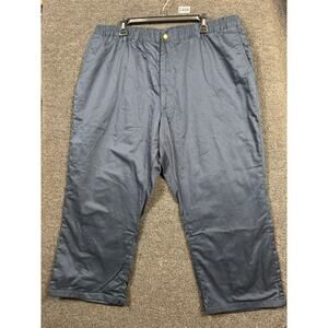 Haband's Ice House Flannel Lined Slacks Pants Mens Size 44XS Gray High Rise